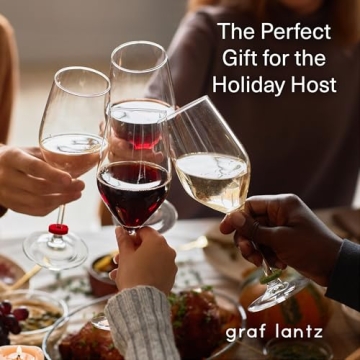 Graf Lantz Wine-O's Wine Markers - Stylish Glass Identifiers