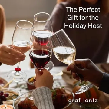 Graf Lantz Wine-O's Wine Markers - Stylish Glass Identifiers