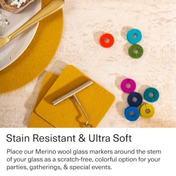 Graf Lantz Wine-O's Wine Markers - Stylish Glass Identifiers