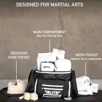 Elite Sports Gym Duffle Bag for MMA & BJJ Gear