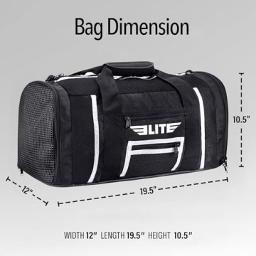 Elite Sports Gym Duffle Bag for MMA & BJJ Gear