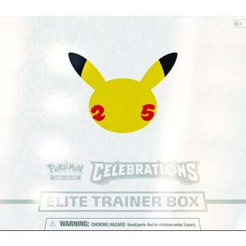 Pokemon 25th Anniversary Celebrations Elite Trainer Box