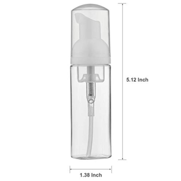 Longway Mini Travel Foaming Soap Dispenser - BPA Free Bottles