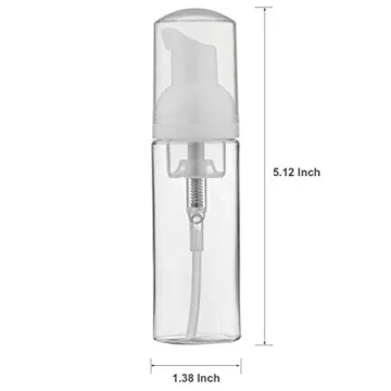 Longway Mini Travel Foaming Soap Dispenser - BPA Free Bottles