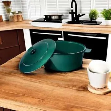 Granitestone Portable 5 Qt Nonstick Dutch Oven Cookware