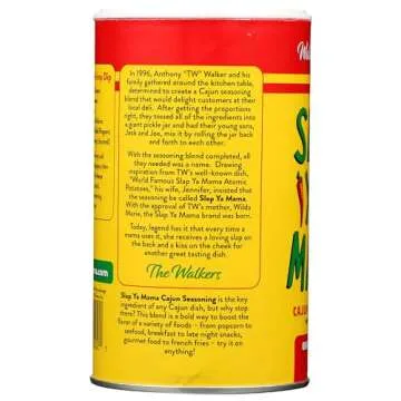 Walker & Sons Slap Ya Mama, Cajun Seasoning, 8 Oz Can