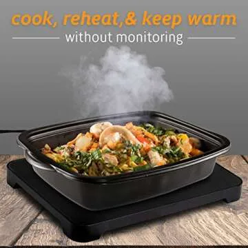 HOTLOGIC Mini Portable Electric Lunch Box Food Heater