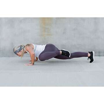 Maven Thread Hustle 2Pack, Women's Workout Headbands, 4 inch Thick Non Slip Sweatbands for Exercise, Gym, Running, Yoga, Sports, One Size Fits All, Green Camouflage, Olive Green