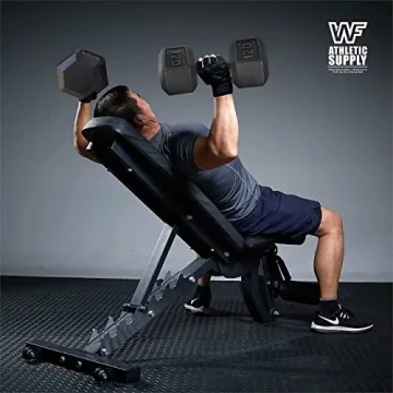 Affordable WF Athletic Supply Cast Iron Dumbbell Set 550Lb