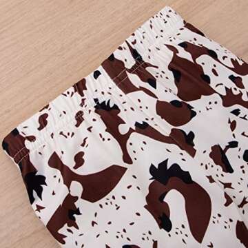 NANYKNIGHTY Infant Baby Girl Clothes Dovetail Outfit Ruffle Shirt Top Flare Pant Scarf Baby Girl Bell Bottom Outfit