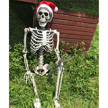 5.4ft Realistic Halloween Skeleton for Parties and Decor