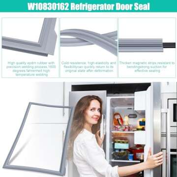 Refrigerator Door Gasket Replacement W10830162