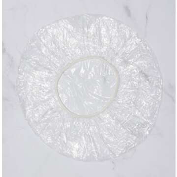 Diane Disposable Clear Processing Hair Caps, For Salons, DIY, Conditioning, Dyeing, Hair Treatments,...