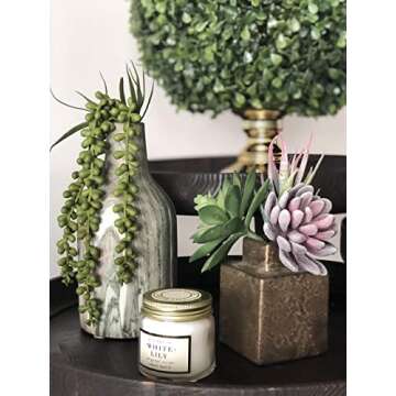 miltonson Artificial Succulent Plants Fake Assorted - 16 Pack - Unpotted Face Succulent Plants - Realistic Textured Succulents Picks - Fake Plants for Decoration - Faux Aloe Cactus Plant Bulk