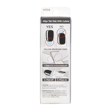 KISS imPRESS Black Press On Nails for Fashion-Forward Style