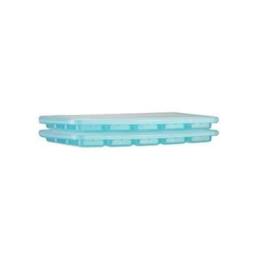 Preppin' Smart EZ Pop Baby Food Freezer Tray with Stacking Lid by Innobaby - Perfect 1/2 oz Storage ...