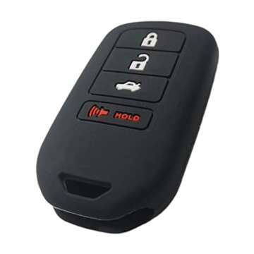 Stylish Silicone Key Fob Cover for Honda Models 2013-2021