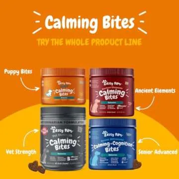 Zesty Paws Calming Bites for Dog Stress Relief 90 Count