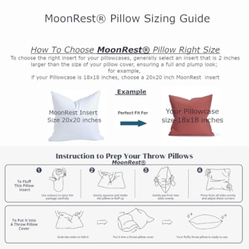MoonRest® 27x27 Hypoallergenic Down Alternative Pillow Insert