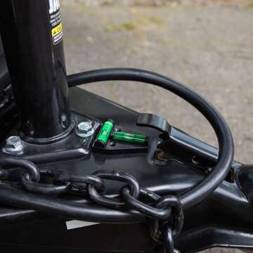 Camco Camper/RV T Level - Features Front to Back/Side to Side RV Leveling - Easy Install w/Screws or...