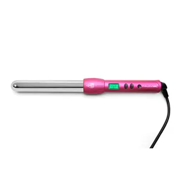 NuMe Magic Titanium Ion Curling Iron 25mm Wand for All Hair Types