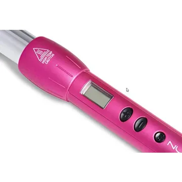 NuMe Magic Titanium Ion Curling Iron 25mm Wand for All Hair Types