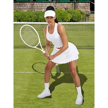 ATTRACO Women's Tennis Skirt Set with Built-in Shorts