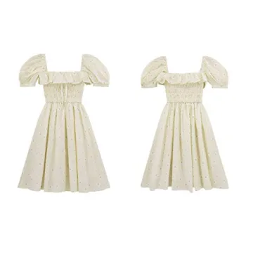 R.Vivimos Summer Floral Mini Dress for Women - Stylish Comfort