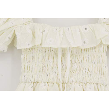 R.Vivimos Summer Floral Mini Dress for Women - Stylish Comfort