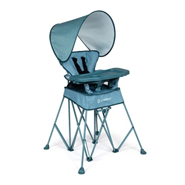 Baby Delight Go with Me Uplift Deluxe Portable High Chair - Travel High Chair with Sun Canopy