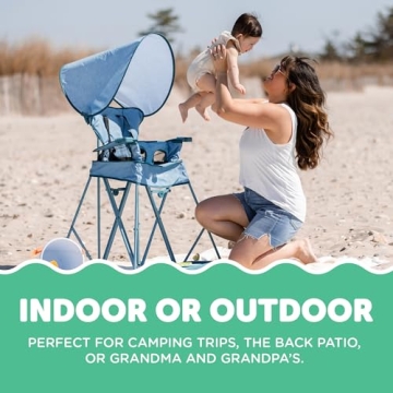 Go with Me Uplift Deluxe Portable High Chair for Travel