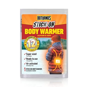 HotHands Body Warmers with Adhesive for Ultimate Warmth