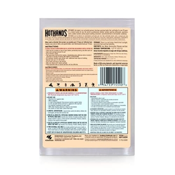 HotHands Body Warmers with Adhesive for Ultimate Warmth