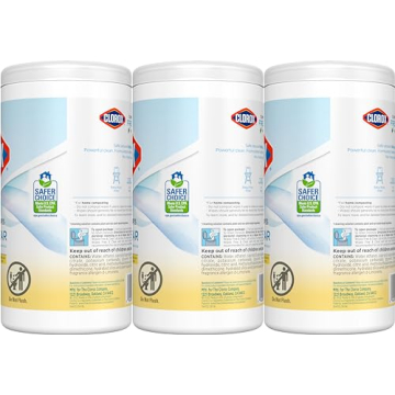 Clorox Compostable Cleaning Wipes - Eco-Friendly Lemon Scent