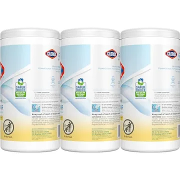 Clorox Compostable Cleaning Wipes - Eco-Friendly Lemon Scent