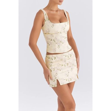 Stylish Y2K Two Piece Skirt Set for Women