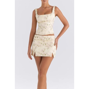 Stylish Y2K Two Piece Skirt Set for Women