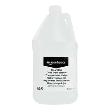 Amazon Basics Clear Liquid Glue - 1 Gallon for Slime Making
