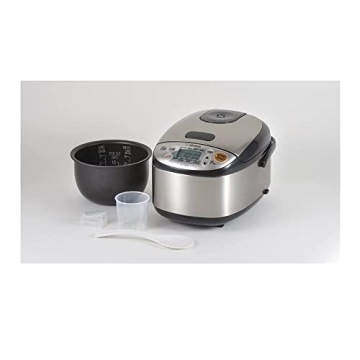 Zojirushi Micom Rice Cooker & Warmer 3-Cups Stainless Black
