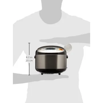 Zojirushi Micom Rice Cooker & Warmer 3-Cups Stainless Black
