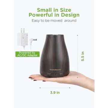 InnoGear Essential Oil Diffuser, Premium 5-in-1 Diffusers for Home Scent Aromatherapy Diffuser Air D...