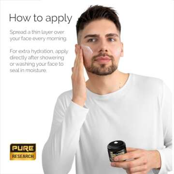 Men's Face Cream Moisturizer - Anti-Aging Cream For Men, Collagen, Retinol & Hyaluronic Acid - Day & Night - Facial Skin Care- Anti Wrinkle 1.7 oz