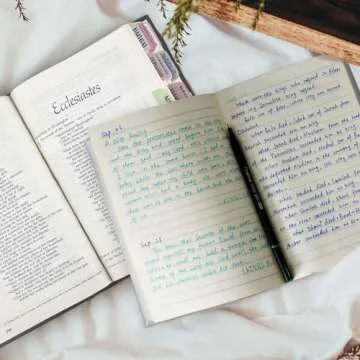 Bible Index Tabs with Floral Design - 122 Pcs for Easy Journaling