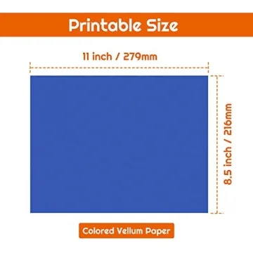 Vibrant Colored Vellum Paper for Easy Crafting