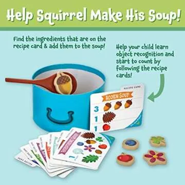 Acorn Soup Game for Creative Toddler Fun