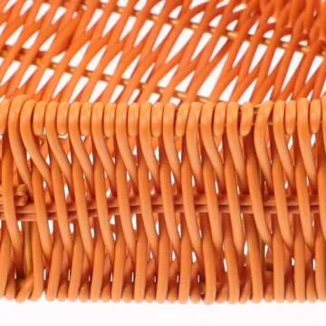 ABOOFAN Rattan Carrot Shaped Woven Basket for Easter