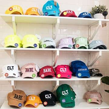 Chewarelly 3500 PCS Colorful Clothing Size Stickers