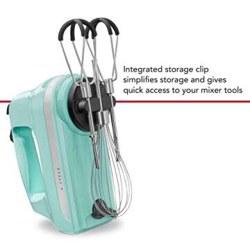 KitchenAid 6 Speed Hand Mixer with Flex Edge Beaters - KHM6118