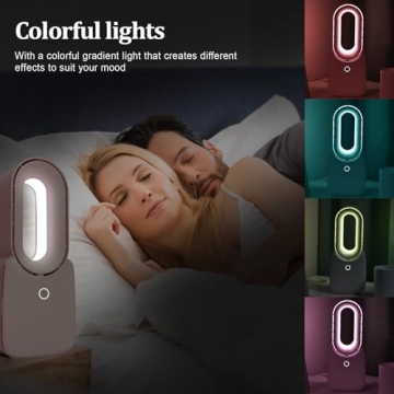 CONBOLA 11.8 Inch Bladeless Portable Desk Fan