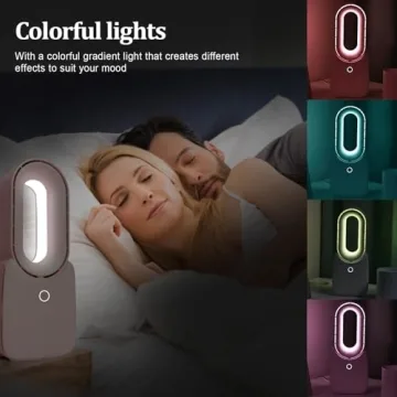 CONBOLA 11.8 Inch Bladeless Portable Desk Fan